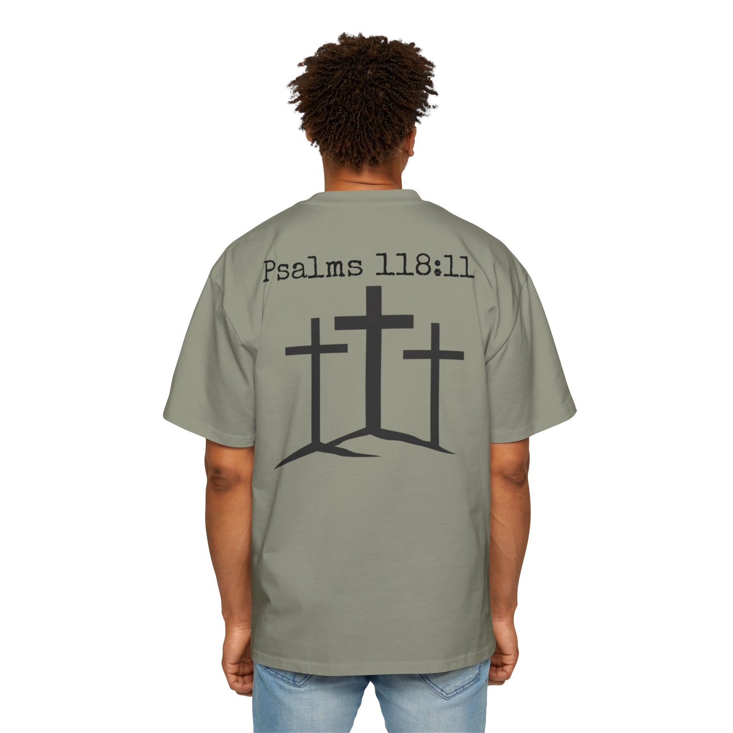 Psalms 118:11 Oversized Tee