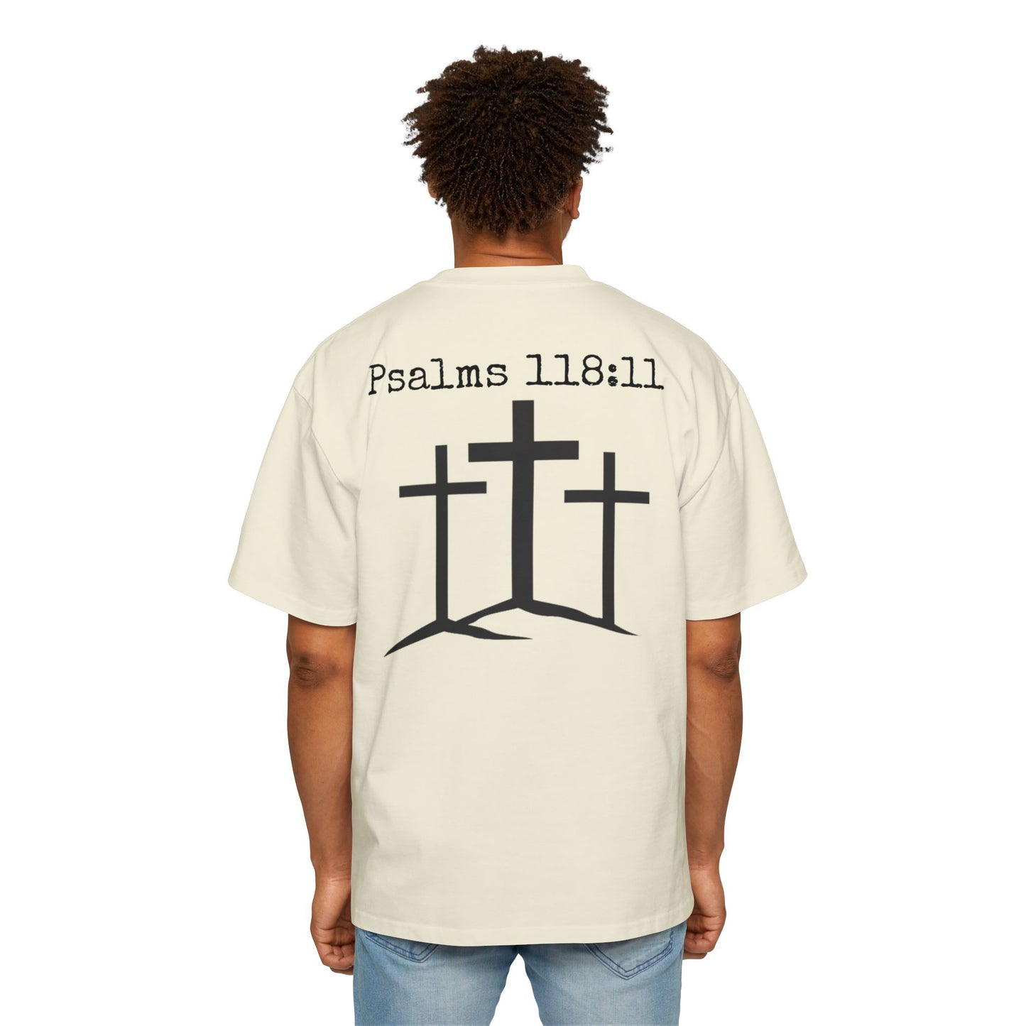 Psalms 118:11 Oversized Tee